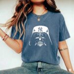 Darth Vader With New York Yankees Comfort Colors T Shirt 2.jpg