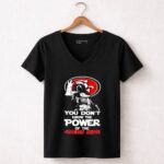 Darth-Vader-You-Dont-Know-The-Power-Of-The-49ers-Side-7-Womens-V-Neck