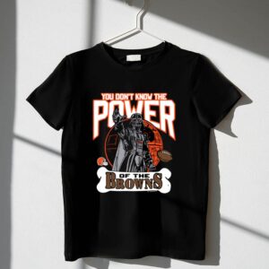 Darth Vader You Dont Know The Power Of The Browns 1 T Shirt.jpg
