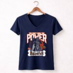 Darth Vader You Dont Know The Power Of The Browns 9 Womens V Neck.jpg