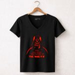 Darth Vader You Dont Know The Power Of The Mets 5 Womens V Neck.jpg