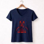 Darth Vader You Dont Know The Power Of The Mets 9 Womens V Neck.jpg