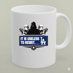Darth Vader and Stormtroopers Galactic Empire Los Angeles Dodgers 1 mug 1.jpg