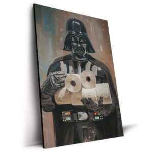 Darth Vader with Toilet Paper Canvas 1.jpg
