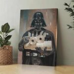 Darth Vader with Toilet Paper Canvas 2.jpg