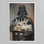Darth Vader with Toilet Paper Canvas 3.jpg