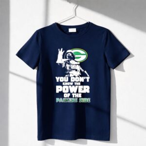 Darth Vader You Dont Know The Power Of The Packers Side Shirt