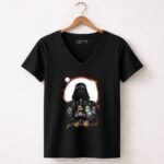 Darth20Vader20and20Stormtroopers20Under20Galactic20Moon20Star20Wars20Dark20Side20Troops 5 Womens V Neck.jpg