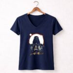 Darth20Vader20and20Stormtroopers20Under20Galactic20Moon20Star20Wars20Dark20Side20Troops 9 Womens V Neck.jpg