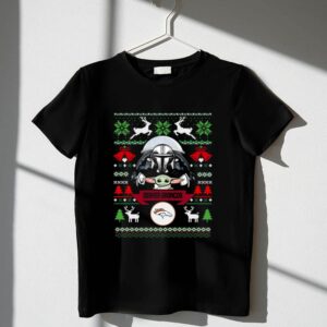 Denver Broncos Darth Vader Baby Yoda Star Wars Christmas 1 T Shirt.jpg
