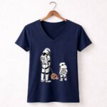 Denver Broncos Father Child Stormtroopers Piss On You 9 Womens V Neck.jpg