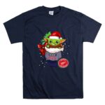Detroit Red Wings Christmas Baby Yoda Star Wars Funny Happy 9 T Shirt.jpg