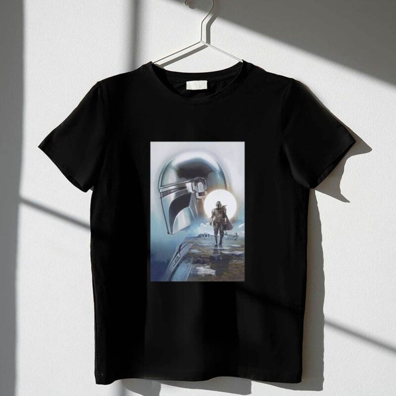 Din Djarin The Mandalorian and Grogu 1 T Shirt.jpg