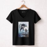 Din Djarin The Mandalorian and Grogu 5 Womens V Neck.jpg