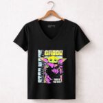 Distressed Grogu 7 Womens V Neck.jpg