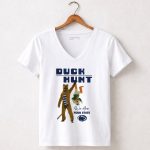 Duck Hunt We are Penn State Nittany Lions 5 Womens V Neck.jpg