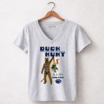 Duck Hunt We are Penn State Nittany Lions 9 Womens V Neck.jpg