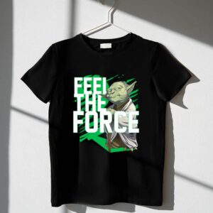 Feel The Force Yoda Jedi Master 1 T Shirt.jpg