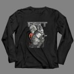 Fett Armor Star Wars Bounty Hunter Mandalorian Helmet And Ship 4 Long Sleeves.jpg