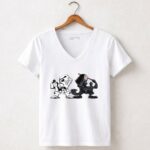 Fighting Empire Fighting Irish Mashup Stormtrooper and Darth Vader 5 Womens V Neck 1.jpg