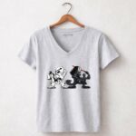 Fighting Empire Fighting Irish Mashup Stormtrooper and Darth Vader 9 Womens V Neck 1.jpg