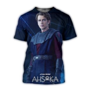 First Poster For Hayden Christensen as Anakin Skywalker In Ahsoka Star Wars Movie 3D T Shirt.jpg
