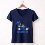 Florida Gators Darth Vader Baby Yoda Driving Car Star Wars Football 9 Womens V Neck.jpg
