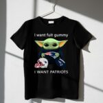 Fuit-Gummy-Baby-Yoda-New-England-Patriots-1-T-Shirt