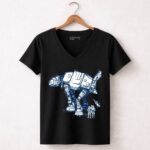 Funny20AT20AT20Star20Wars20Droids20with20Stormtroopers20and20Imperial20Walker 5 Womens V Neck.jpg