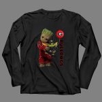 GY Georgia Bulldogs Groot And Baby Yoda With Balloon 4 Long Sleeves.jpg
