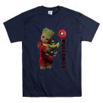 GY Georgia Bulldogs Groot And Baby Yoda With Balloon 9 T Shirt.jpg