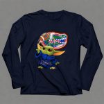 Gators Baby Yoda Holding Football Florida Gators 9 Long Sleeves.jpg