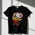 Georgia Bulldogs Football Baby Yoda Magic Force 1 T Shirt.jpg