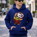 Georgia Bulldogs Football Baby Yoda Magic Force 2 Hoodie.jpg