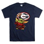 Georgia Bulldogs Football Baby Yoda Magic Force 9 T Shirt.jpg