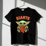 Giants San Francisco Baby Yoda Grogu MLB Crossover 1 T Shirt.jpg