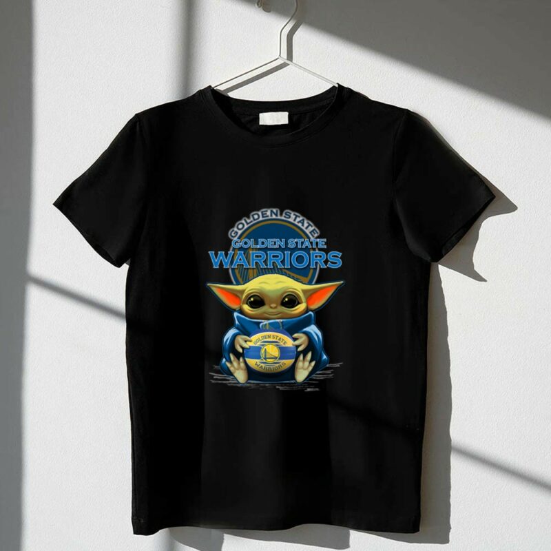 Golden State Warriors Baby Yoda Basketball Fan 1 T Shirt.jpg
