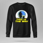 Golden State Warriors Star Wars Yoda And Mandalorian This Is The Way 8 Sweatshirt.jpg