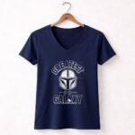 Greatest-in-the-Galaxy-Star-Wars-The-Mandalorian-Helmet-Fathers-Day-Dad-9-Womens-V-Neck