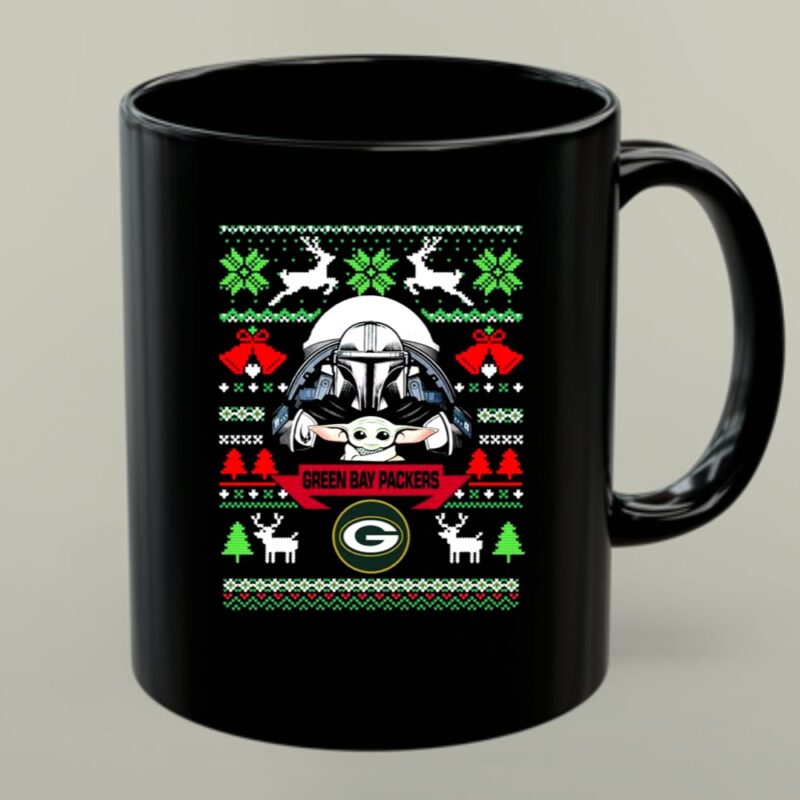 Green Bay Packers Darth Vader Baby Yoda Star Wars Christmas 1 mug.jpg