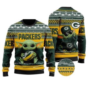 Green Bay Packers Sweater And Baby Yoda Ugly Sweater 1.jpg