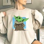 Grogu Cute Creature from Star Wars The Mandalorian 3 Sweatshirt.jpg