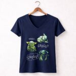 Grogu Grogu Grogu Baby Yoda 5 Womens V Neck.jpg
