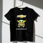 Grogu Holds Chevrolet Logo with Star Wars 1 T Shirt.jpg
