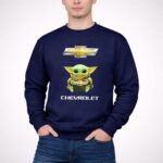 Grogu Holds Chevrolet Logo with Star Wars 3 Sweatshirt.jpg