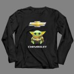 Grogu Holds Chevrolet Logo with Star Wars 4 Long Sleeves.jpg