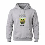 Grogu Hug Jeep Green Baby Yoda Holding 8 Hoodie.jpg