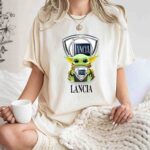 Grogu Hug Lancia Logo Baby Yoda Fan T Shirt 7.jpg
