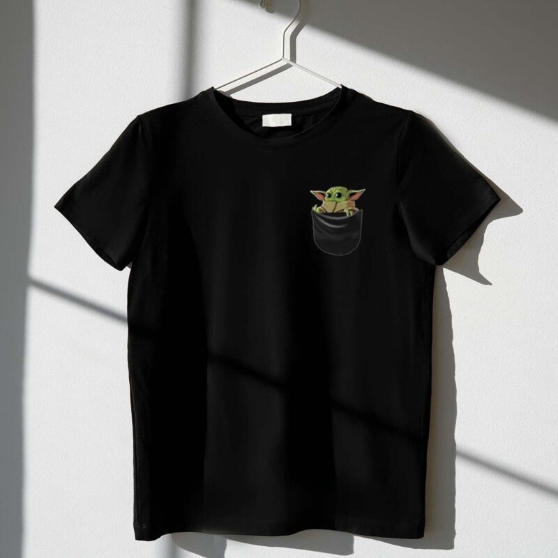 Grogu Pocket Mandalorian 1 T Shirt.jpg
