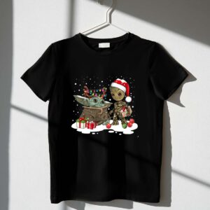 Grogu and Groot Christmas 1 T Shirt.jpg